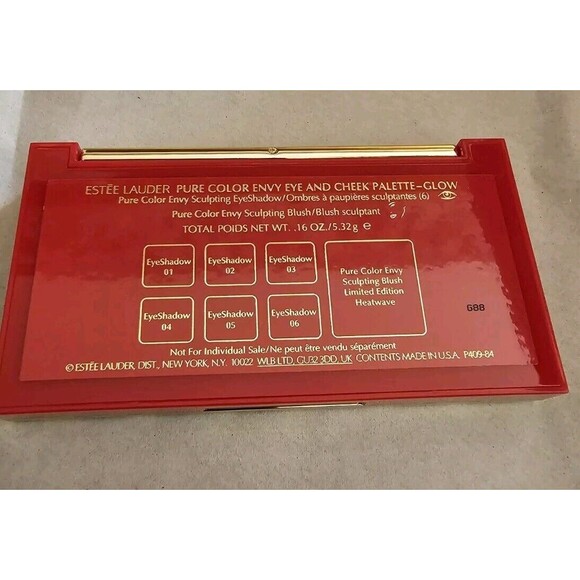 Estee Lauder Pure Color Envy Eye & Cheek Palette - Glow  ~NEW~ - Picture 3 of 6